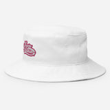 Women's Pink Accent Bucket Hat