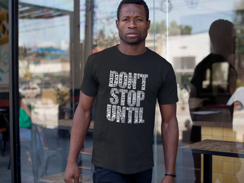 Don't Stop Until Black Lives Matter Unisex Tee
