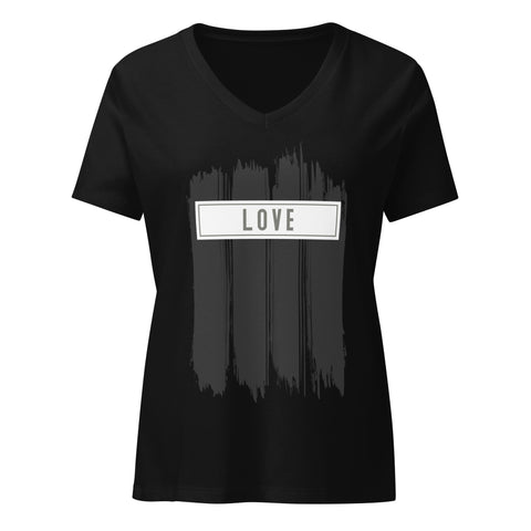 Love Women’s relaxed v-neck t-shirt