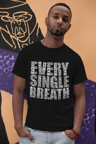 Every Single Breath Black Lives Matter Black Tee